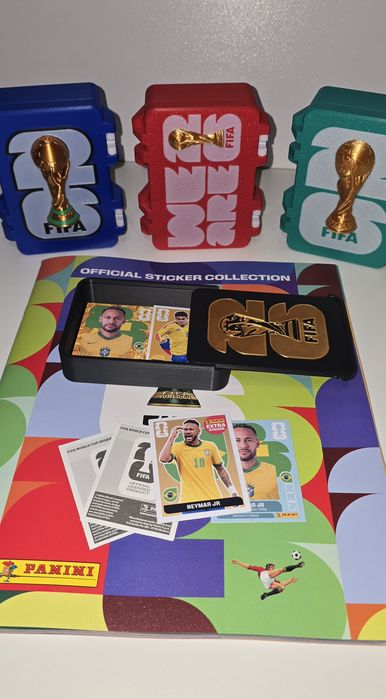 Caixa 3D personalizada c/ separador Mundial 2026