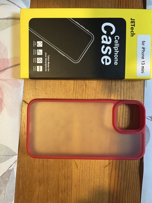 Etui iPhone 13 mini czerwone nowe