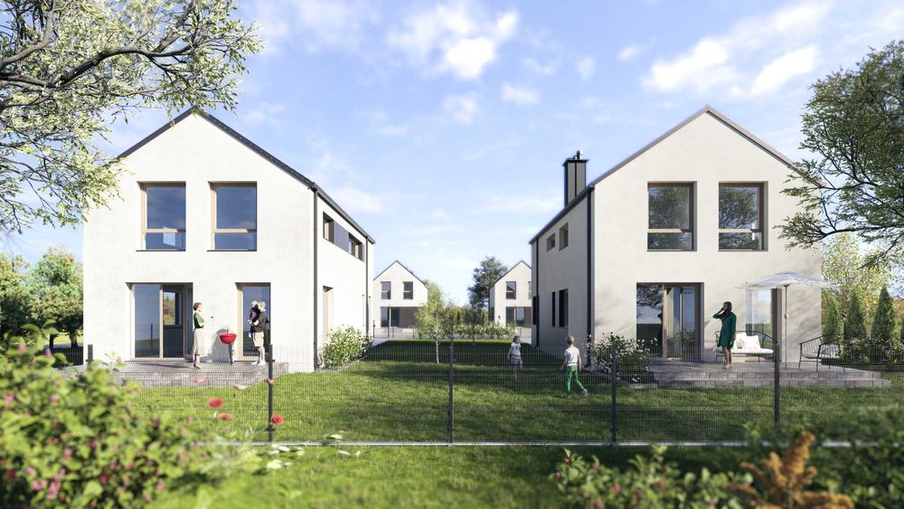 Dom w stanie deweloperskim położony 1 km od Mszczonowa