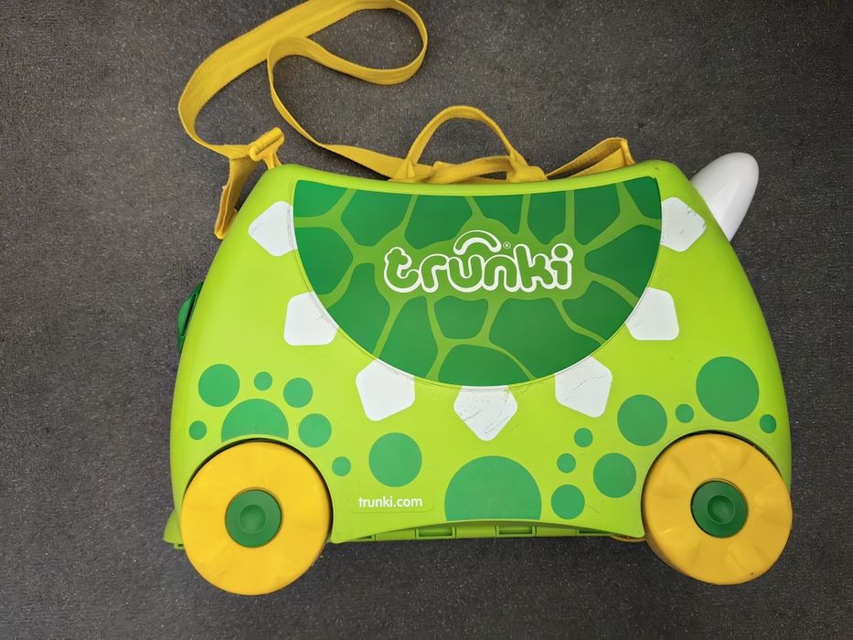 Walizka dla dziecka kabinowa Trunki Dino