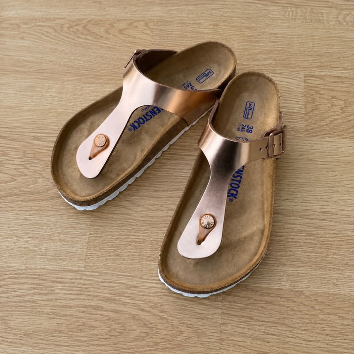Birkenstock Gizeh женские шлепанцы сланцы вьетнамки босоножки сандали Made in Germany
