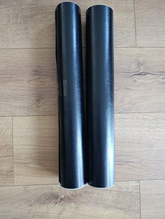 Okleina Samoprzylepna Dc-fix na meble czarna skóra 45cm x 15m