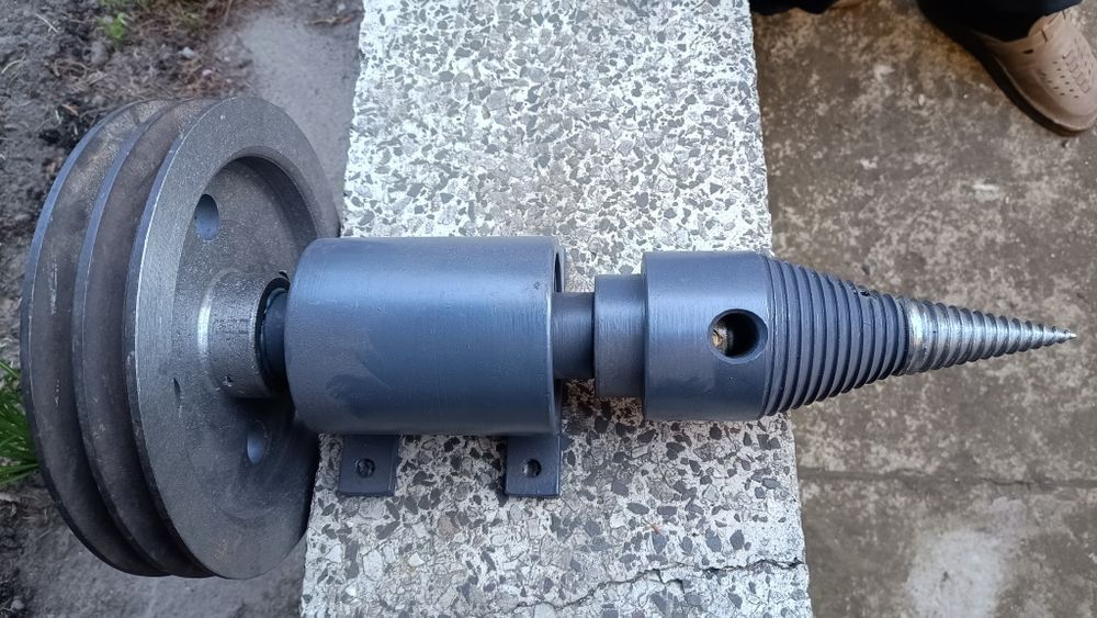 Świder łuparka wał koło pasowe