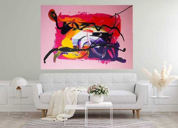 Obraz nowoczesny abstrakcja 70cm x 100cm "VALENTINO"