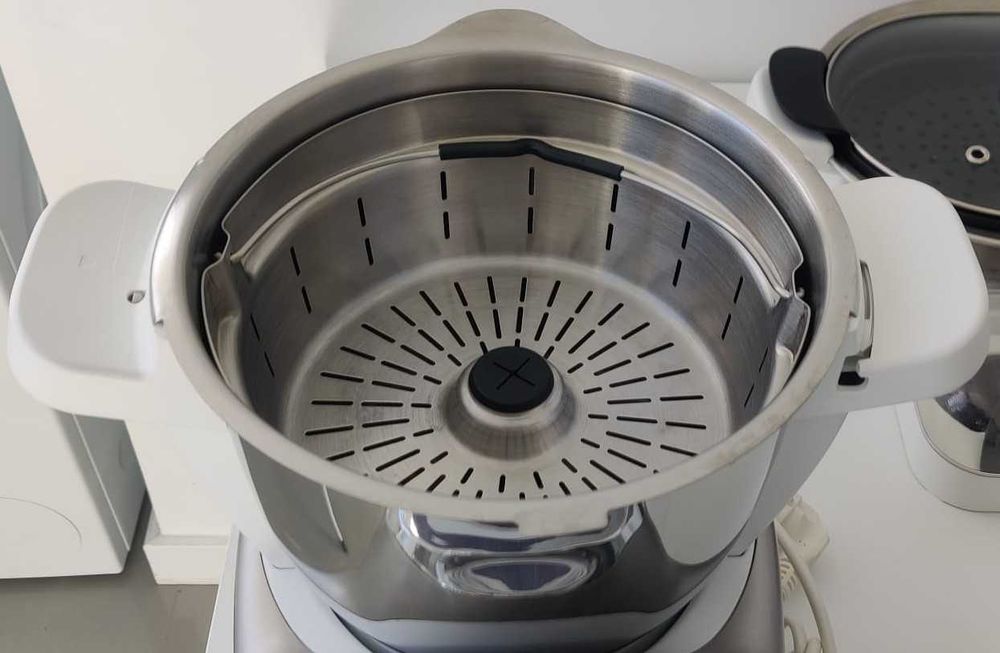 Robot de Cozinha Moulinex i Companion HF900110 com panela a vapor
