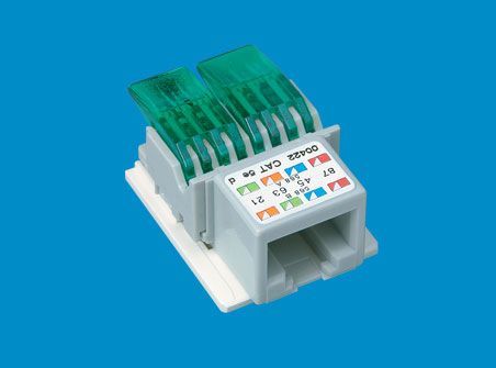 Соединительный модуль 1 x RJ45, Кат. 5е, неэкранированный