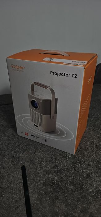 Projector Yaber T2 com bateria incorporada *Novo*