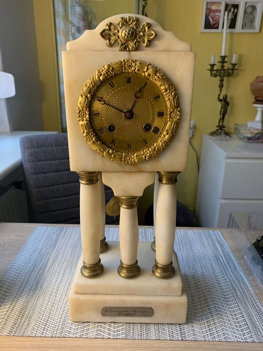 Zegar Kolumnowy Bidermeier
