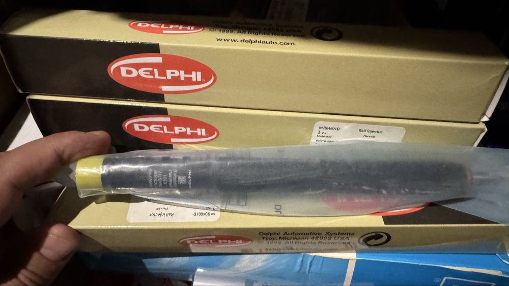 EJBR04601D, 6650170321, форсунка паливна нова Delphi SsangYong