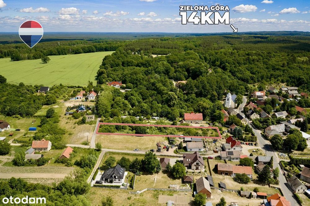 Działka z WZ, pow. 3.104 m² + media