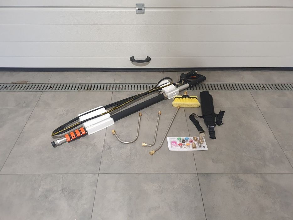 Lanca teleskopowa aluminiowa 6.4m m22 karcher hd hds szelki