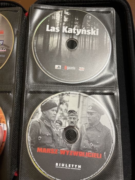 6 płyt o tematyce II wojny światowej i Katynia