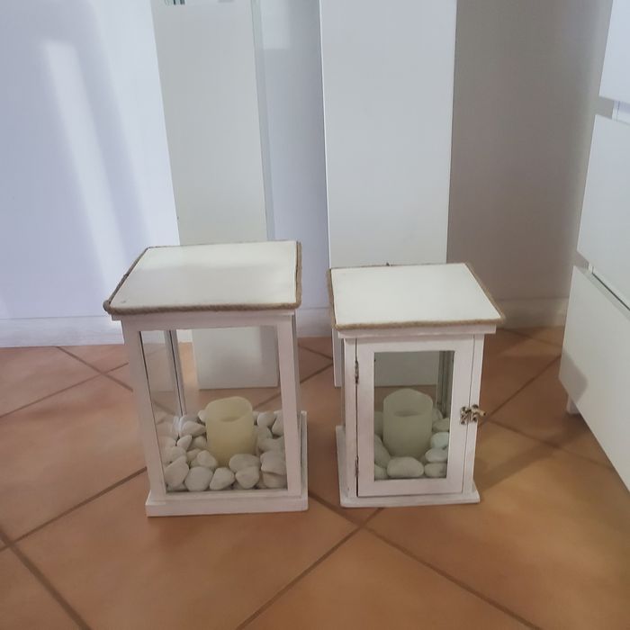 Wiekie lampiony latarenki 4 szt
