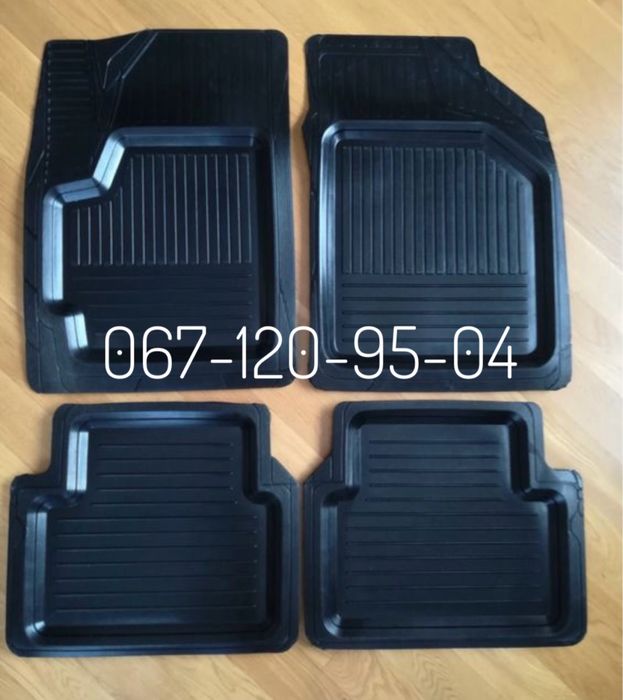 Коврики резиновые Zaz Forza Vida Daewoo Matiz Форза Вида Матиз Nexia.