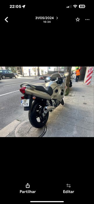 Moto Susuky 750 GSXF