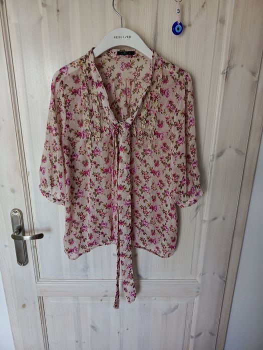 Bluzka koszula w kwiaty kwiatki Vero moda 38 M