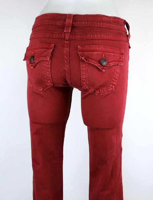 True Religion Misty Slm Fit spodnie jeansy W28 L30 pas 2 x 38/41 cm
