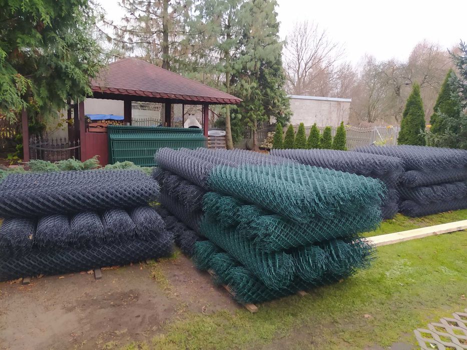 Siatka mocno utwardzana 2.4/3.5mm 19 zł mb Ocynk 3mm 19 zł mb