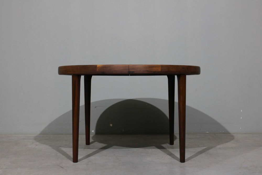 Mesa de jantar nórdica extensível em pau santo | Mid Century