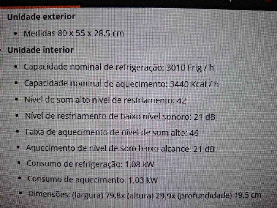 Ar condicionado Mitsubishi MSZ-SF35VE