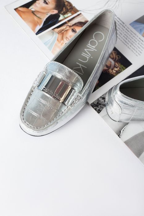 CALVIN KLEIN ОРИГІНАЛ. Жіночі туфлі лофери балетки мокасини сліпони 35