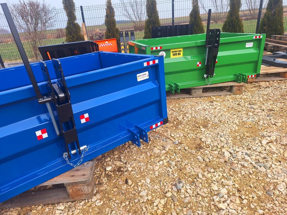 Na tylni TUZ skrzynia transportowa do ciągnika