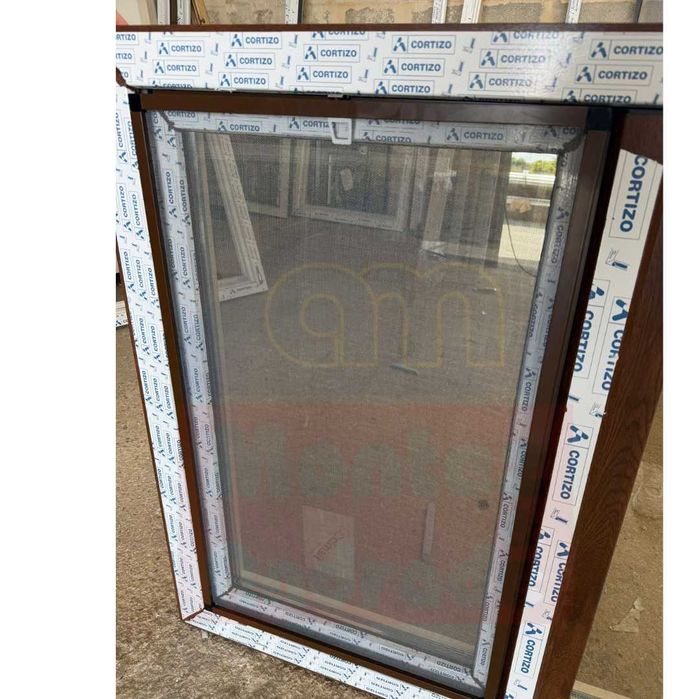Janela PVC Branco eNogalMadeira