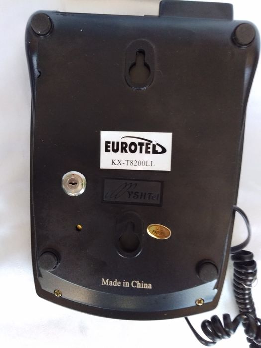 Телефон стационарный кнопочноый Eurotel KX-T8200LL,новый