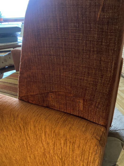 Fotel uzywany, brazowy