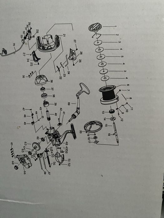Котушка на коропа плюс спининг