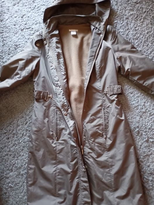 Gabardine Zara, raramente usada.