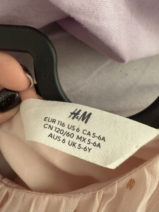 Sukienka H&M rozmiar 116