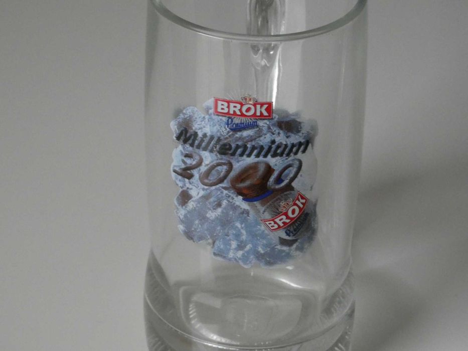 Kufel pamiątkowy, okolicznościowy Milenium 2000 Brok Premium