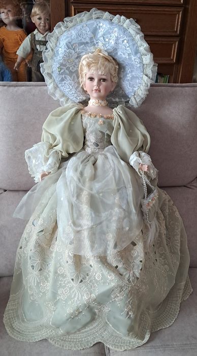 Lalka porcelanowa 70 cm
