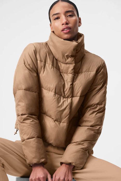 Жіноча куртка пуховик Alo Yoga Gold Rush Puffer ОРИГІНАЛ