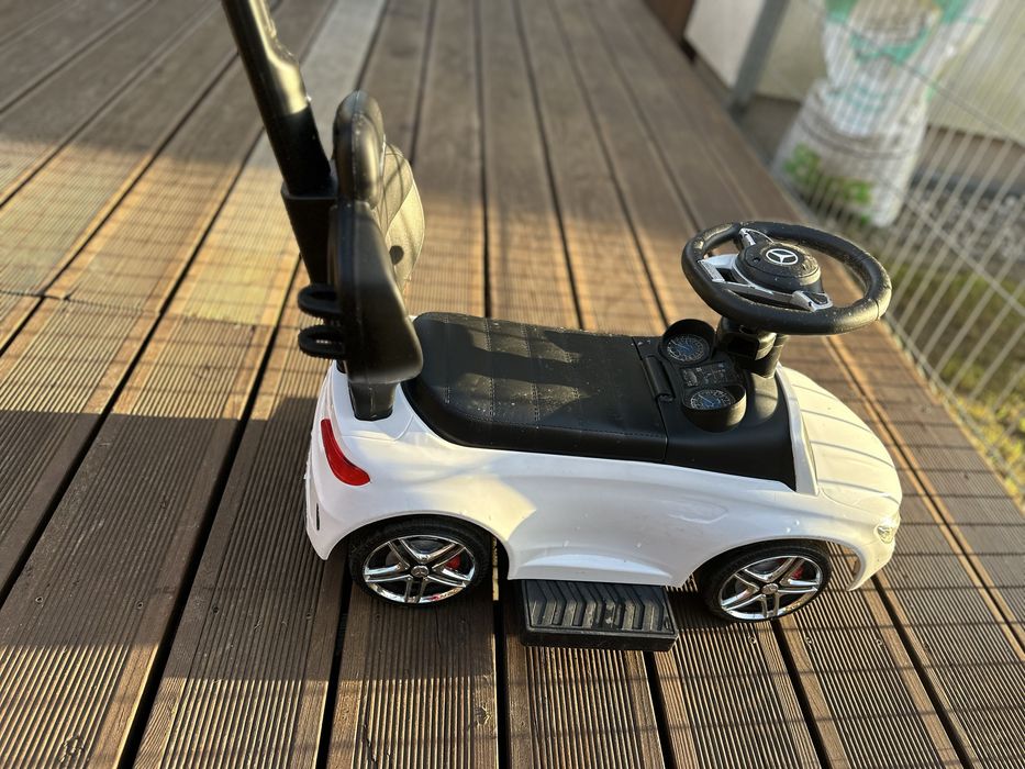 Jezdzik milly mally mercedes AMG c63 coupe bialy