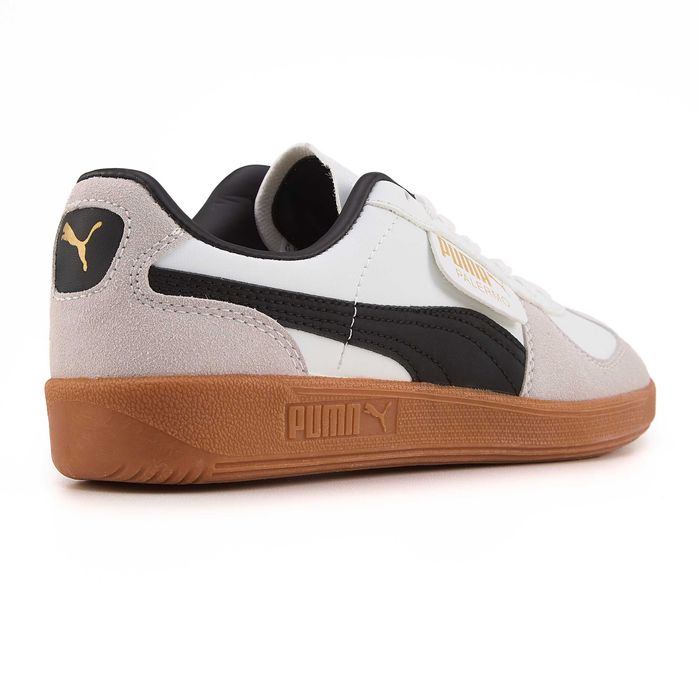 Жіночі кросівки Puma Palermo Leather "White Grey Black Gum" 36-41