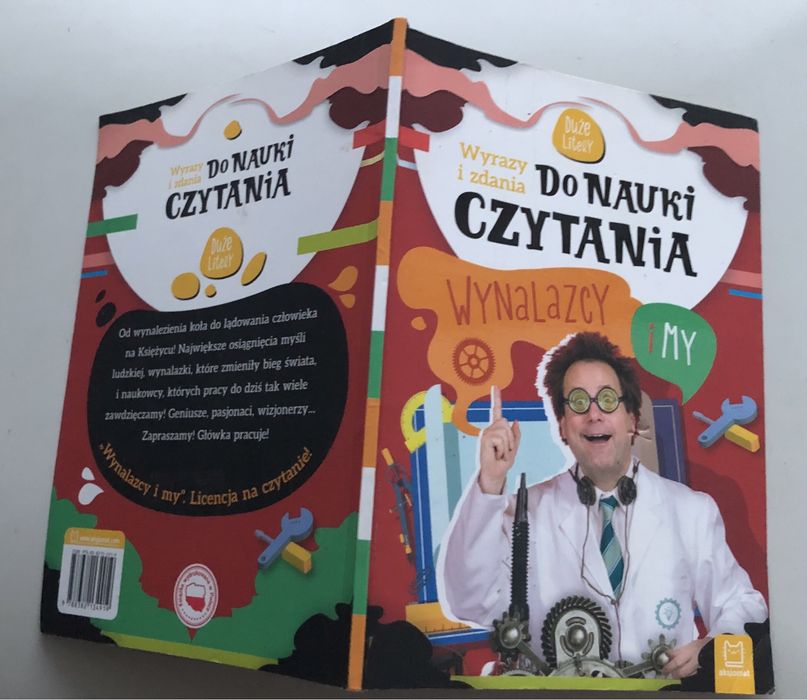 Книга “Wyrazy i zdania do nauki czytania. Wynalazcy i my.”