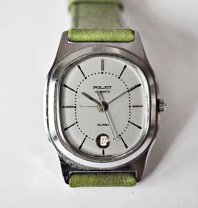 RARE_Poljot budzik kwarc_Made in ZSRR !