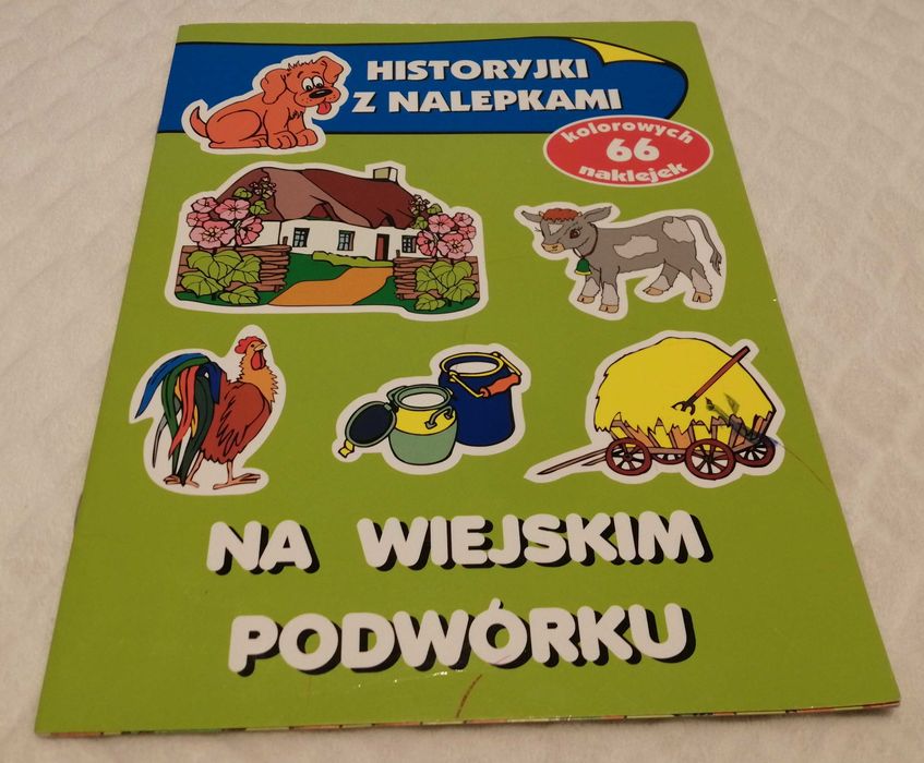 Na wiejskim podwórku, historyjki z nalepkami (2) Książeczki dla