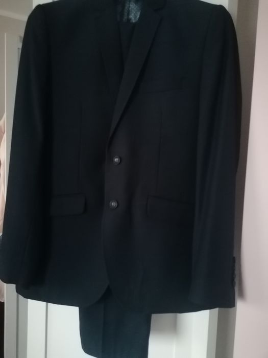 Garnitur męski granatowy