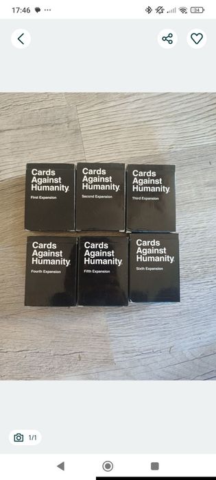 Cards Against Humanity gra karciana zestaw dodatków NOWY