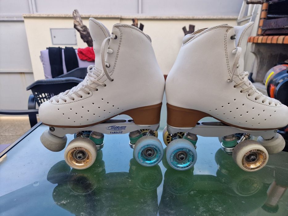 Patins patinagem artística