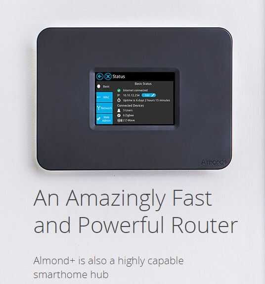 НОВЫЙ! Wi-Fi роутер + хаб умного дома Securifi Almond+, сенсорный(США)