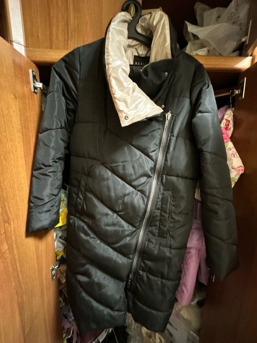 Пальто пуховик xs-s