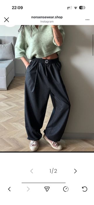 Шерстяні брюки/штани Nonsense wear