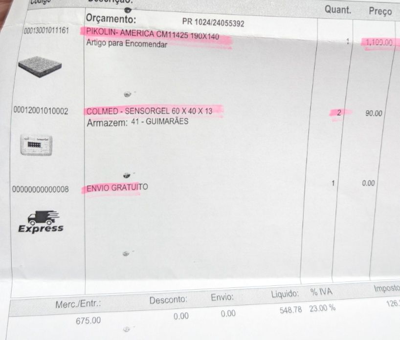 Colchão PIKOLIN América (Premium)