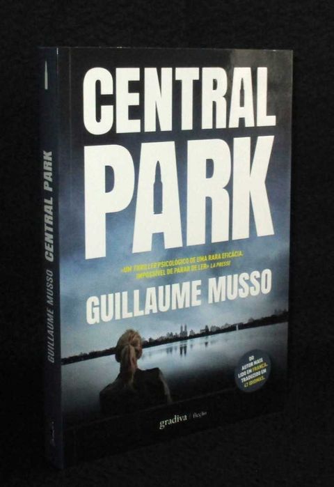 Livro Central Park Guillaume Musso 1ª edição 2024