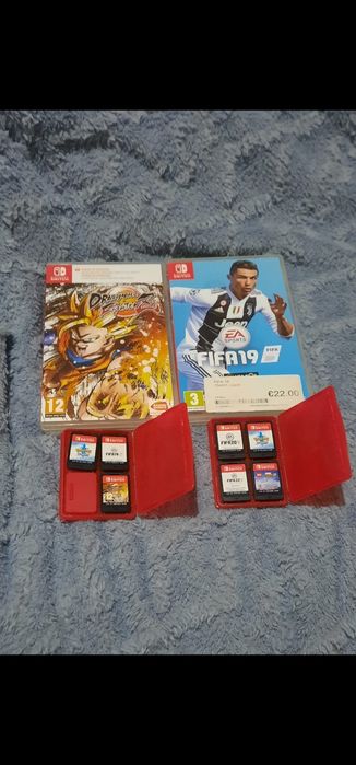 Nintendo switch modelo v2 completa com vários extras