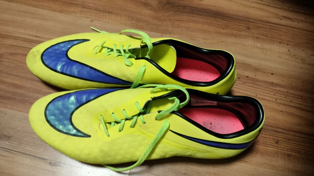 Nike Hypervenom Phatal FG Yellow Purple + Skarpetki do butow